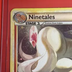Ninetales 17/95 NM Holo Rare Reverse Holo Call of Legends 2011 Missing Ink Error - Image 1