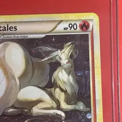 Ninetales 17/95 NM Holo Rare Reverse Holo Call of Legends 2011 Missing Ink Error - Image 3