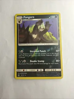 Pangoro 78/131 Rev Reverse Holo SM Forbidden Light Pokemon NM - Image 1