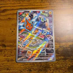 Rotom 197/182 Sv10: Destined Rivals Holo Pokemon TCG NM - Image 1