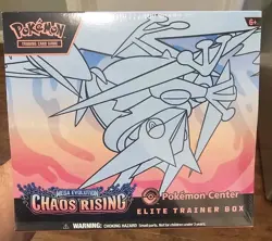 Pokemon TCG Chaos Rising Elite Pokemon Center Exclusive ETB - Sealed - In Hand - Image 1