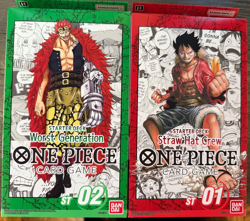 One Piece English ver. Starter Decks ST-01 / ST-02 NEW SEALED 2 Sealed boxes lot - Image 1
