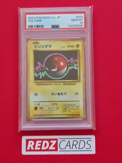 PSA 10 Voltorb 10/32 CLL Holo Pokemon Card Game Classic Japanese Pokemon TCG - Image 1