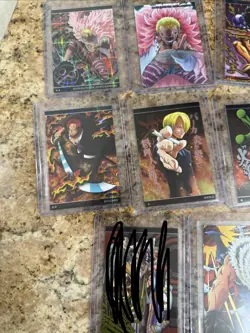 One Piece Wafer lot Of 19 Cards Bandai Japanese Vintage Cards - Image 4