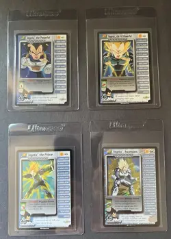 Vintage DragonBall Z Card lot - Vegeta - Image 1