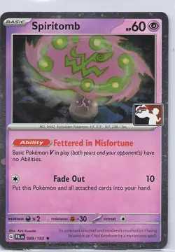 Spiritomb Rare Prize Pack Series Cards 089/193 Cards Cosmo Holo NM - Image 1