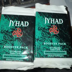 Lot Of 16 Vampire Jyhad 19 Card Booster Pack 1994 Sealed WOTC & White Wolf - Image 1