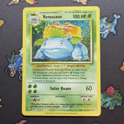 Venusaur 003/034 Trading Card Game Classic Holo - Image 1