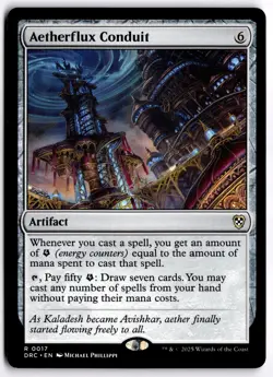 Aetherflux Conduit NM DRC Commander: Aetherdrift MTG - Image 1