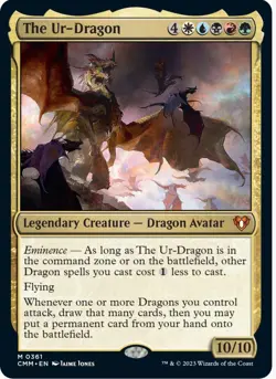 MTG Magic the Gathering the Ur-Dragon - Image 1
