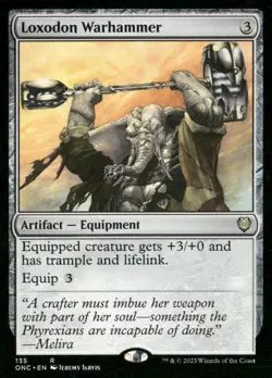 Loxodon Warhammer 135 Commander: Phyrexia: All Will Be One NM - Image 1