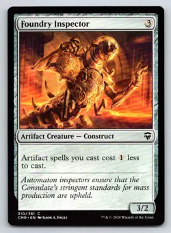 MTG Foundry Inspector Normal C Commander Legends CMR 310 NM Magic - Image 1