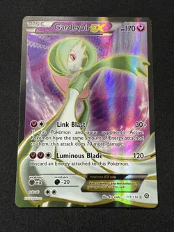 Gardevoir EX (Full Art) 111/114 XY Steam Siege Holo Pokemon Card - Image 1