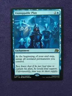 Unstoppable Plan Aetherdrift Regular MTG - Image 1