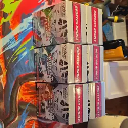 Pokemon TCG Scarlet & Violet White Flare Booster Bundle Box Lot 6 (6 Packs) - Image 2