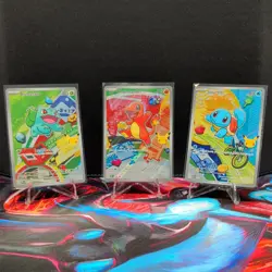 Pokemon First Partner Series 1 Kanto Bulbasaur 37, Charmander 38, Squirtle 39 - Image 1
