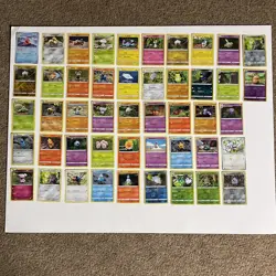 Yuka Morii Art Card Lot of 47 (Clay Pokemon Cards). No Repeats MP-LP-NM - Image 1