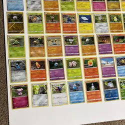 Yuka Morii Art Card Lot of 47 (Clay Pokemon Cards). No Repeats MP-LP-NM - Image 2