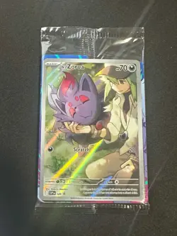 N's Zorua 189 Promo card Pokemon TCG Journey Together (Sealed) - Image 1