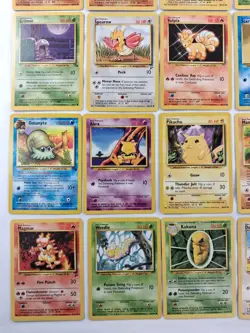 Vintage Pokemon Lot Of 20 WOTC Base Set Jungle Fossil Lot Unlimited MP - Image 4