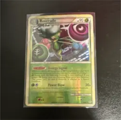 Pokemon TCG Roserade 23/111 Rising Rivals Reverse Holo Card Stock Trading Card - Image 1