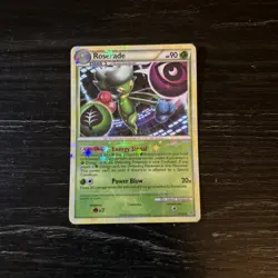 Roserade Holo Reflective 23/95 Unleashed Set Pokemon Card Custom Collectible - Image 1