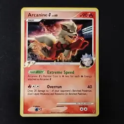 Pokemon TCG Arcanine G 15/147 Supreme Victors Cosmos Holo Rare LP+/NM - Image 1