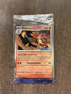 Pokemon TCG: Chaos Rising Delphox 013/086 Stamped Promo SEALED - Image 1