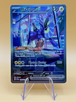 Miraidon ex 244/198 SIR – Scarlet & Violet SV01 – NM English Pokemon TCG - Image 1