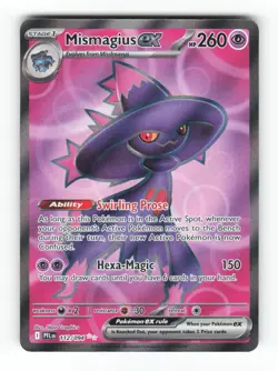 Mismagius ex 112/094 Ultra Rare Phantasmal Flames Pokemon Near Mint - Image 1