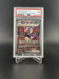 2024 Pokemon Paldean Fates Charizard EX Special Illustration Rare PSA 9 234/91 - Image 1