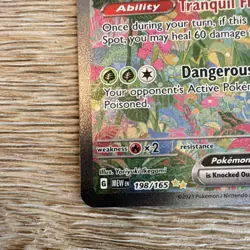Pokemon TCG SV 151 Art Rares: Venusaur SIR 198/165, Bulbasaur IR 166/165 - Image 5