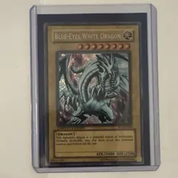 Yu-Gi-Oh! Blue-Eyes White Dragon Forbidden Legacy Secret Rare Foil EN FL1-EN001 - Image 1