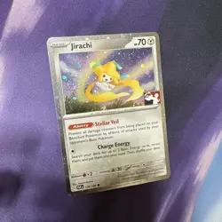 Jirachi 126/182, NM Holo, Prize Pack Series 5 Promo, Stamped, Pokemon TCG Card - Image 1