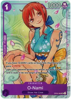 O-Nami (Illustration Box Vol.1) OP05-062 One Piece Promotion Cards Foil - Image 1