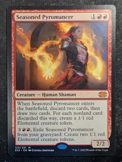 Seasoned Pyromancer - Double Masters 2022 (MTG) - Image 1