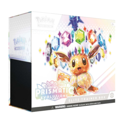Pokemon - Prismatic Evolutions - Elite Trainer Box - 0% VAT GVMS - Image 1