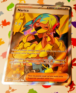 Pokemon Heros Transcendant Card Holo Carte Narica 257/217 ASC FR Mint - Image 1