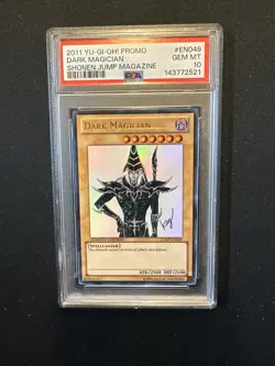 Yugioh! JUMP-EN049 Dark Magician PSA 10 - Image 1