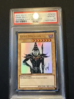 Yugioh! JUMP-EN049 Dark Magician PSA 10 - Image 2