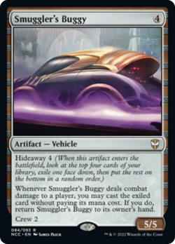 Smuggler's Buggy Streets of New Capenna Commander NM Artifact Rare CARD ABUGames - Image 1
