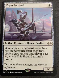 Esper Sentinel 012/303 Modern Horizons 2 Regular Card, MTG - Image 1