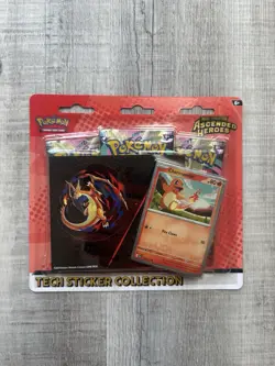Pokemon Mega Evolution Ascended Heroes Tech Sticker Collection (Charmander) - Image 1
