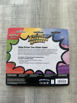 Pokemon Mega Evolution Ascended Heroes Tech Sticker Collection (Charmander) - Image 2