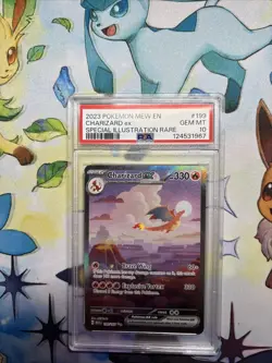 Charizard Special Illustration Rare PSA Gem MT 10 Pokemon Card From 151 - Image 1