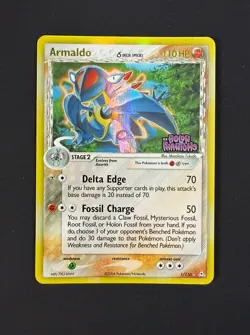 Armaldo EX Holon Phantoms Reverse Holo RARE STAMPED 1/100 NM- Pokemon TCG - Image 1