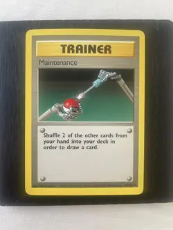 Pokemon TCG Maintenance Base Set 83/102 Regular MP. - Image 1