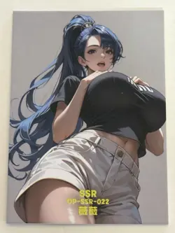 NEFERTARI SSR OP-SSR-022 Thick YIKA One Piece Anime Collectible Card - Image 1
