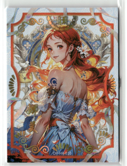 NAMI HR OP-HR-010 Thick Holo Master New World One Piece Anime Card - Image 1