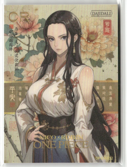NICO ROBIN CR SR OP-CR-012 Thick Holo Master New World One Piece Anime Card - Image 1